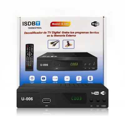 Hot Selling Set Top Box Factory Digital TV Receiver Isdb-t Customized Support WIFI ISDBT Set Top Box