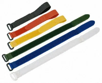 Shenzhen Hook and Loop Supplier Buckled Strap Band Dongsanxin Buckle Strap Nylon Fastener Cable Tie