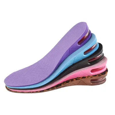 Plantar Removable Heel Cushion Anti-slip for Shoes Insole Height Increase 5cm