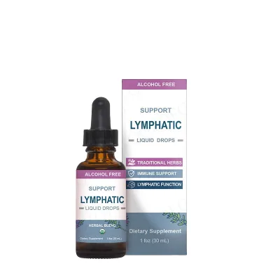 Lymphatic Liquid Drops  Lymphatic Detox Cleanse Drops  Lymphatic Drops 30ml Lymphatic Drainage Support Supplement