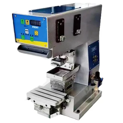 Desktop Pneumatic Continuous Ink Pad Printing Machine with Wholesale Cheap Price Desktop Pad Printing Machine