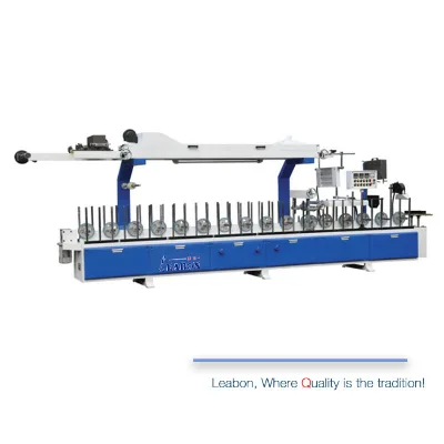 Cold Glue Wrapping Machine Woodworking Mdf Laminating Machine for Furniture Making (MBF300-A)