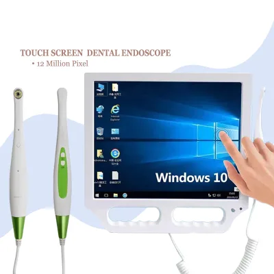 Smart Dental Equipment 17inch Touch Screen Computer HD Intraoral Camera Oral Viewer Compatible With X-ray Sensor/CT for Dentist