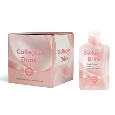 OEM Collagen Drink with 6000 mg Marine Collagen Peptides, Collagen Supplements Liquid Gel for Women Skin Support Beauty