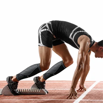 High Performance Breathable Graduated Compression for Running Sports Recovery Compression Leg Sleeve