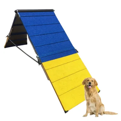 USMILEPET Dog Agility Training Equipment FCI Dog Agility A-Frame Climbing Platform International Competition