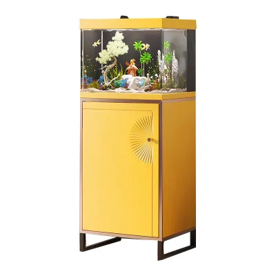 Desktop Aquarium Kit Fish tank Glass Aquarium Products with Table