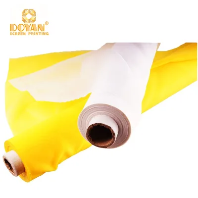 120T-34 Yellow Color Polyester Screen Printing Mesh Supplier