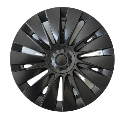 Suitable Tesla Wheel Caps Model Y Induction Wheel Covers 19 Inch Matte 4PCS for Gemini Wheels 2020-2024 Year