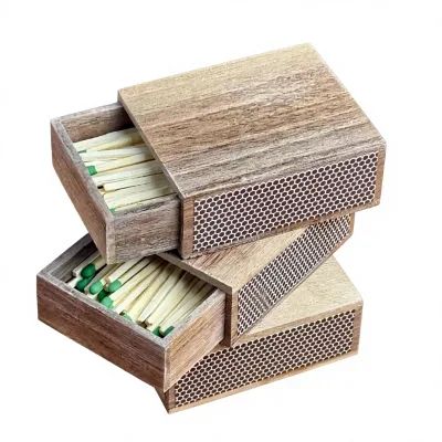 Small Wood Matchbox Wooden matchbox Large Matchbox Undesigned Matchbox Multi-purpose Matchbox Anniversary Gift Box