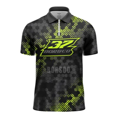Summer Racing Shirts Heat-Transfer Printed Breathable Waterproof Windproof Plus Size Street Racing T-Shirt Motor Car Racing