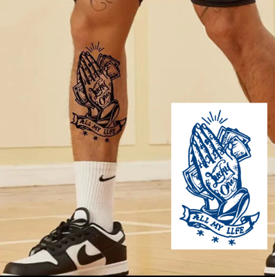 Long Lasting Waterproof Cool Buddha Tattoos Designs Leg Tattoo Designs Picture