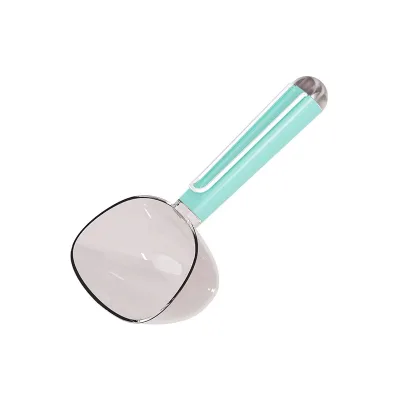 Pet Food Spoon for Dogs and Cats with Food Retrieval Spoon and Clip for Hygiene Feeding Dogs and Cats