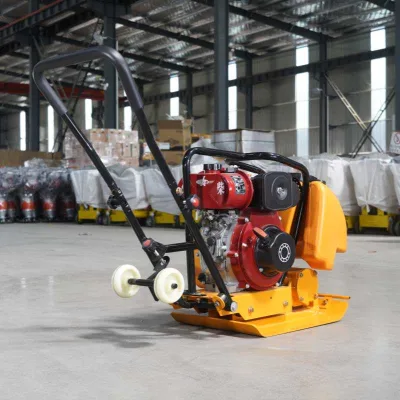 BSD OEM Vibrating Asphalt Plate Compactor Machine Custom Logo Color Engine