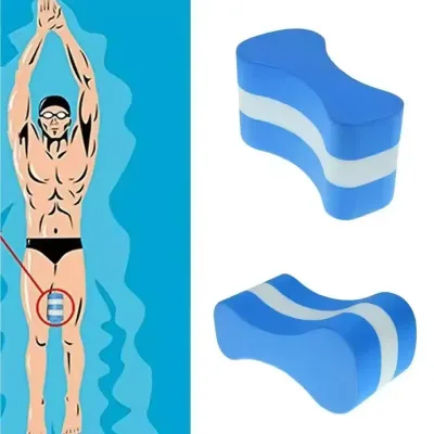 Blue White EVA Kickboard Float Board for Swimming Training-for Beginners and Children/Adults