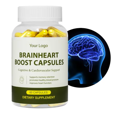 Ultra Pure Antioxidant Health Supplements Brain Support Formula Capsules for Enhanced Memory and Cognitive Function