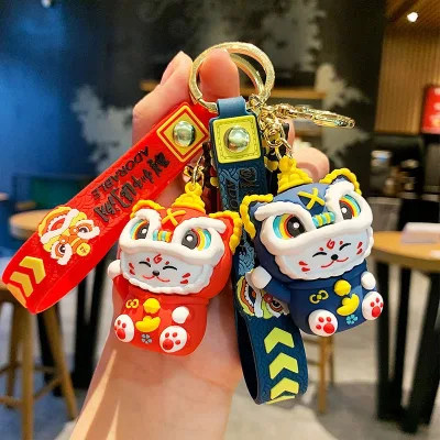 Custom Action Figure Promotional Keychains Cartoon Figure Toys