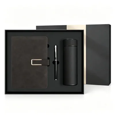 Cup Diary Pen Corporate Gift Business Promotional Father Day Souvenir Notebook 3 Piece Insulated Tumbler Gift