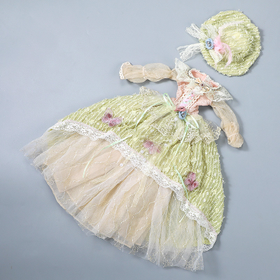 New Arrival 60cm Girl Doll Clothes Fashion Dress up Make up Princess Dolls Dress Clothes Set