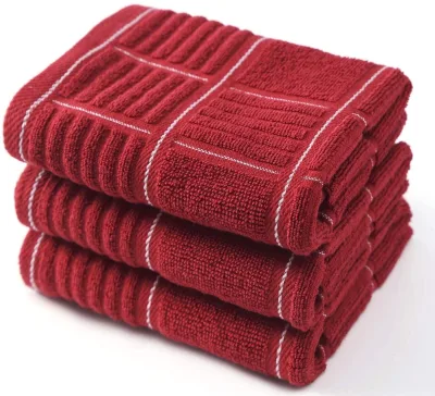 China OEM High Quality Customization Tea Towel Cotton Kitchen Towel and Hand Wipe