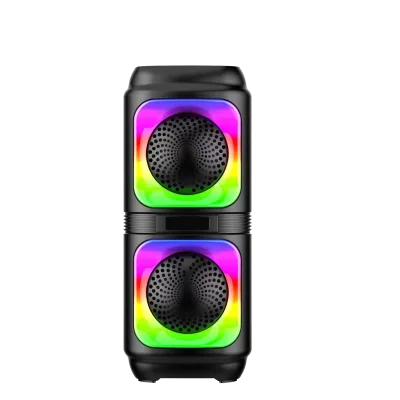 Mic Bluetooth Woofer for Karaoke Big Sound Clear Voice Active Speaker with Bass RGB Light