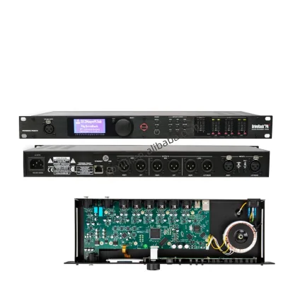 XUNGUAN DriveRack PA2 2in6out 2 in 6 Out DSP Digital Audio Processor for Professional Stage Sound Equipment