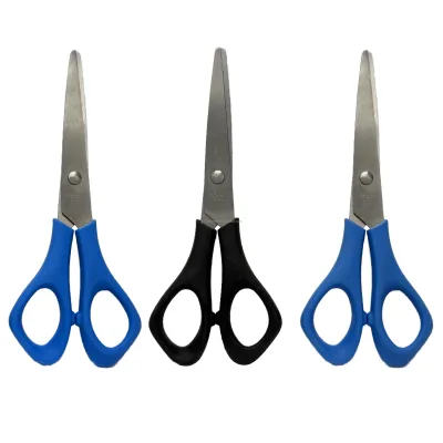 Household and Office Scissors Stainless Steel Blade With Plastic Handle for School Use-Utility Knife