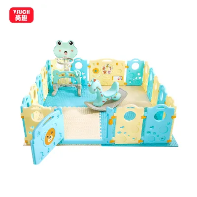 Indoor Professional Manufacturer Infant Girl Baby Safety Playpen With Door
