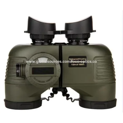 Binoculars OEM Long Range 7X50 Waterproof Fog Proof Floating Binoculars with Compass Bak4 Prism Bright Clear View Binoculars