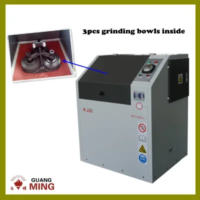 CE Certificate Iron Ore Small Pulverizer Machine, Metallurgical Sample Preparation Electric Grinder