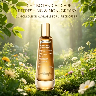 Post Dye Moroccan Hair Oil Color Lock Anti Fade Nourishing Serum Improves Curly Frizzy Hair ODM Source Factory