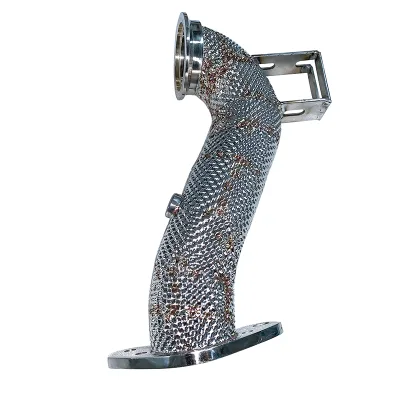 China Professional Manufacture Muffler Strong Car Downpipe Stainless Steel Exhaust Pipe for Cars