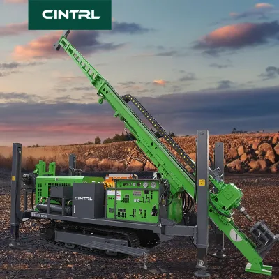 Durable Gold Epiroc Surface Manual 300 Meters Borehole Drilling Equipment Rig