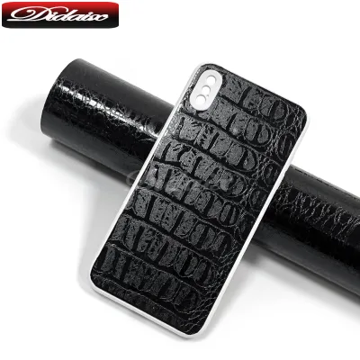 Didaix Factory Selling Removable 3D Pattern Phone Vinyl Wrap Crocodile Phone Skin