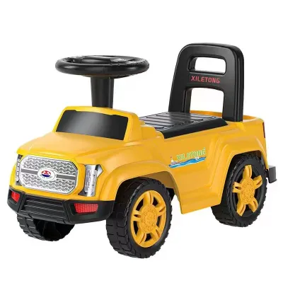 Top Selling High Quality Children Plastic Light Toy Hand Swing Kids Ride on Car