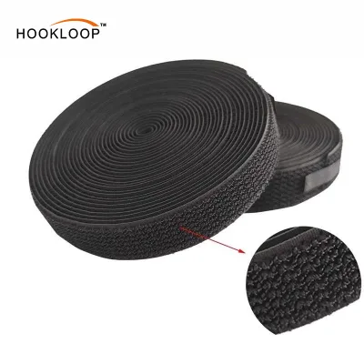 Eco-Friendly Hook and Loop Fastener Buckle Strap 2 in 1 Hook and Loop Strap Tape for Industrial Outdoor Sports Applications