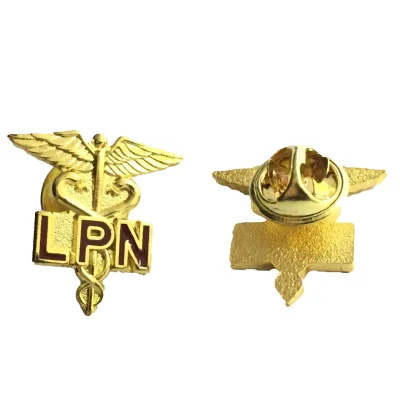 Wholesale Custom Gold Plated Enamel Pins for Healthcare Settings or Ceremonial & Cultural Events