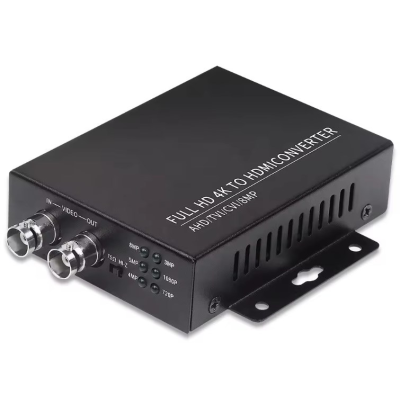 Video Converter Adapter TVI/CVI/AHD Full HD 720P/1080P 3/4/5/8MP 4K BNC to HDMI Video Converter for Monitor HD CCTV DVR