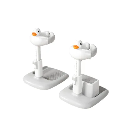 Adjustable Bath Rack Baby Bath Tower for Standing Toddler Shower Safety Baby Bathing Stand Support for Kids 6-36 Months