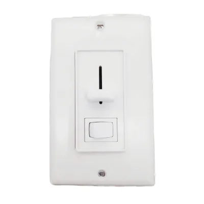 US Standard 120V for 3-Way 5A Wall Panel Slide Dimmer with On/Off Rocker Switch