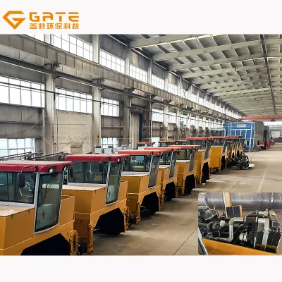 GATE Composter Making Machines Industrial Compost Mixerhorizontal Mixer Fermentation Tank Compost