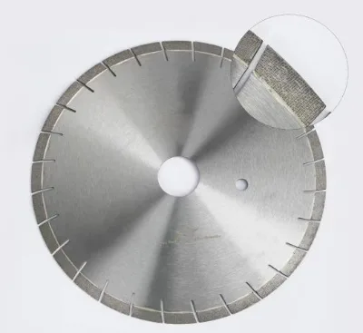 14 Inch Silent Core Arix Granite Blade Pattern Array Cutting  Diamond Circular Saw