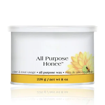Hair Removal Wax With Beeswax Formula 8 oz  Depilatory Wax 100% Natural Material Easy & Safe to Use for Body Waxing Leg and Arms