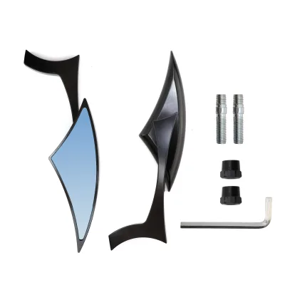 New Hot Sell High Quality Modified Motorcycle Rearview Mirror SL015 Black Triangular Aluminum