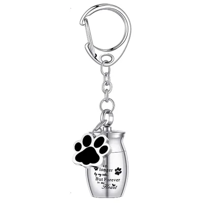 Keychain Pet Urns for Human Pet Ashes Memorial Urn Pendant Loved Ones Keepsake Jewelry Gift