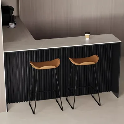 Creative Slate bar Table Chair Set for Home Wall Mounted High Table bar Desk Work Table Living Room Partition bar Counter