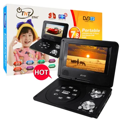 TNTSTAR TNT-780 New Coby Portable Dvd Player Yazici Evdodev Cikarmak Icinyazici Evdodev Cikarmak Icin