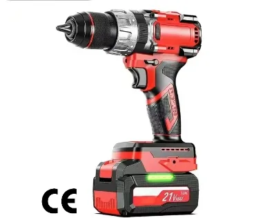 OEM ODM 21V 90N/M Cordless Drill with Variable Speed Lithium Rechargeable 4.0Ah Battery Brushless Motor 13MM Chuck