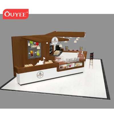 2015 Hot Sale Fashion Design Juice bar Kiosk Design for Sale