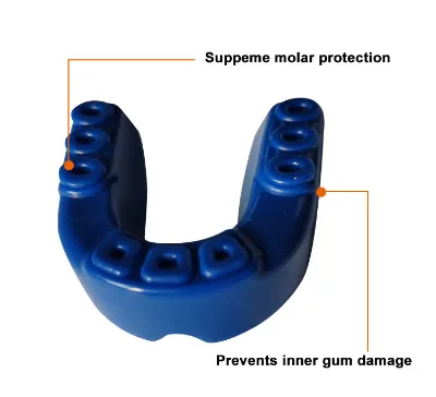 ODM/OEM Sandau Boxing Sports Mouthguard Silicone Teeth Protector Wear-Resistant Molded Personality Fighting Training Gear